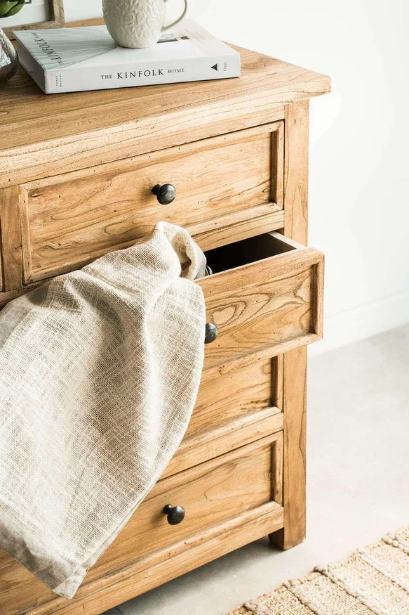 COMODA DE OLMO MACIZO en Madera natural - Cómodas, Uruguay | La Iberica, vista 2