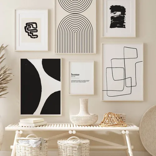 Abstractos Neutros - Home - Láminas, Uruguay | La Cuadrería
