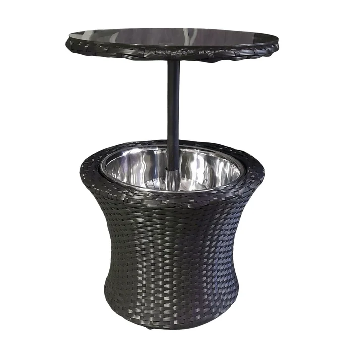 Mesa de jardin CoolBar en Negro - Muebles para el exterior, Uruguay | La Cueva Muebles, vista 2