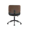 Asiento Oficina Medio Madera-y-pu Negro Zen en Negro - Escritorios y sillas de escritorio, Uruguay | Divino, vista 3 de 3