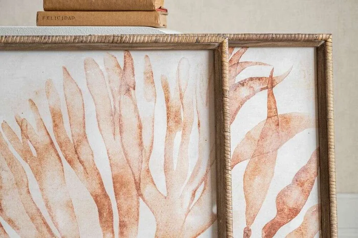 CUADRO MORA 2 - 55 X 40 CMS en Terracota - Decoración de pared, Uruguay | La Iberica, vista 5