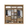 Placard Copenhagen 2 Puertas Mdp Natural-beige Natural/offwhite en Multicolor - Roperos y placares, Uruguay | Divino, vista 3 de 4