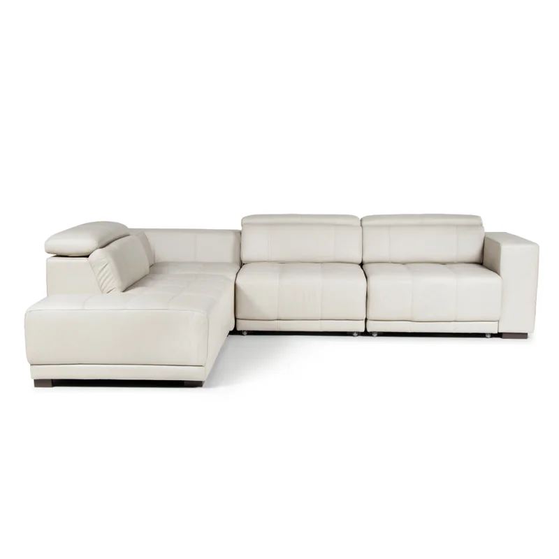 Rinconera Seúl - Cuero Básico - Chaise izquierdo - Arena - (Preventa) en Beige - Sillones y sofás, Uruguay | Nyr, vista 5