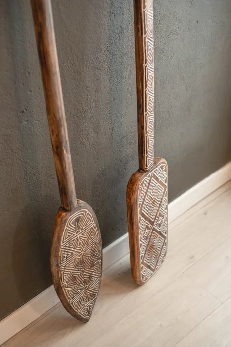 Remos tallados - en Madera natural - Decoración de pared, Uruguay | Rumah Studio Home, vista 2
