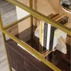Biblioteca Estructura metálica - Sauder - Linea Harper Heights en Dorado - Bibliotecas, Uruguay | Rústico Hogar, vista 5 de 5