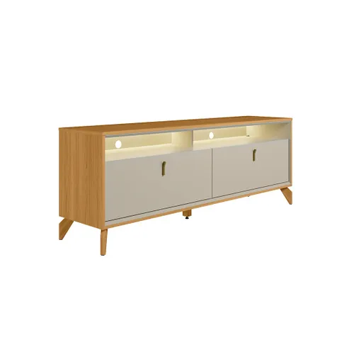 RACK DUBAI 2 PUERTAS BASCULANTE 1.80 CON LUZ LED / 10292 - Muebles para TV, Uruguay | Rosas Hermanos