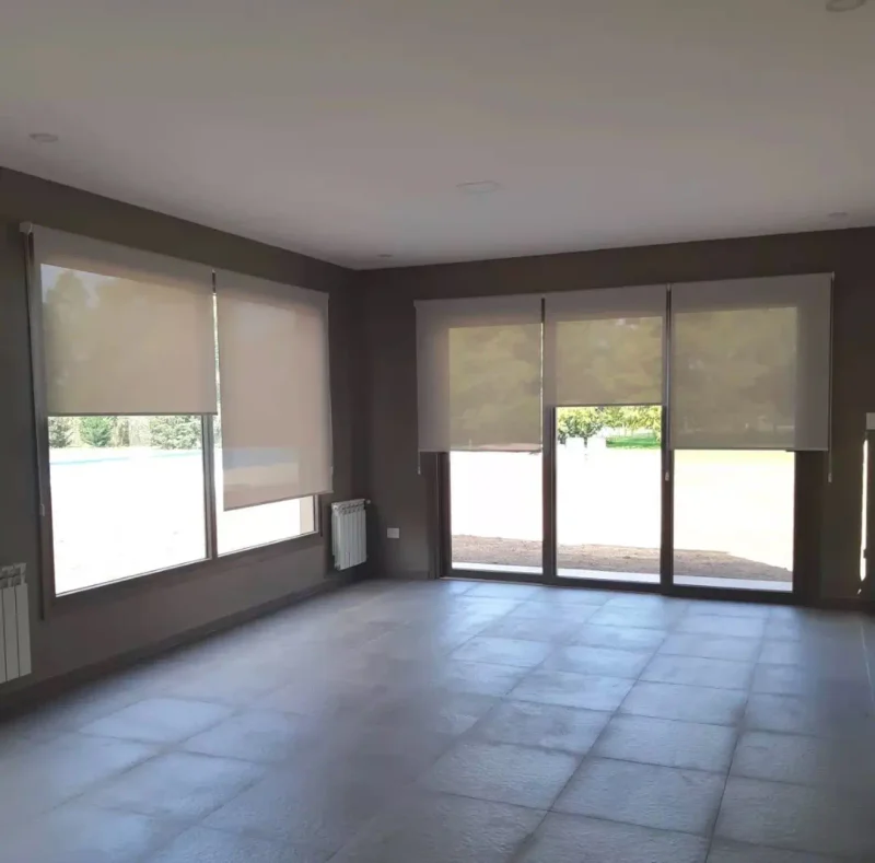 Cortinas Rollers Personalizada en Gris - Textiles, Uruguay | Decilo con Alma, vista 6
