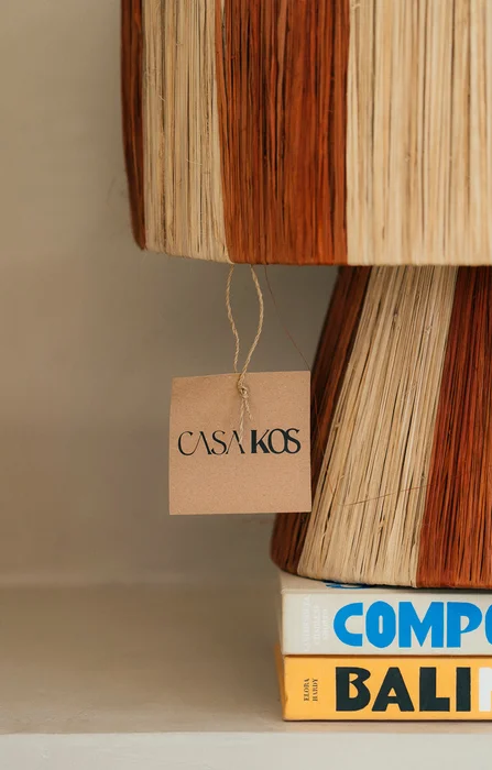 Lámpara de Mesa de Sisal Ona | Casakos en Multicolor - Lámparas de mesa, Uruguay | Casakos, vista 4