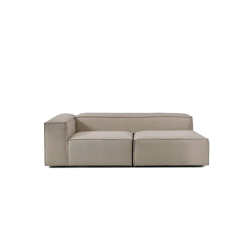Sillón Nicole Esquinero Doble Izquierdo - Beige en Beige - Sillones y sofás, Uruguay | Samic