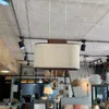 Lampara de Techo Eliptico Apollo – Nogal - Lámparas colgantes, Uruguay | Berna home, vista 2 de 4