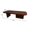 Mesa de centro Noah - Nogal en Marrón - Mesas de living, Uruguay | Walnut, vista 5 de 5