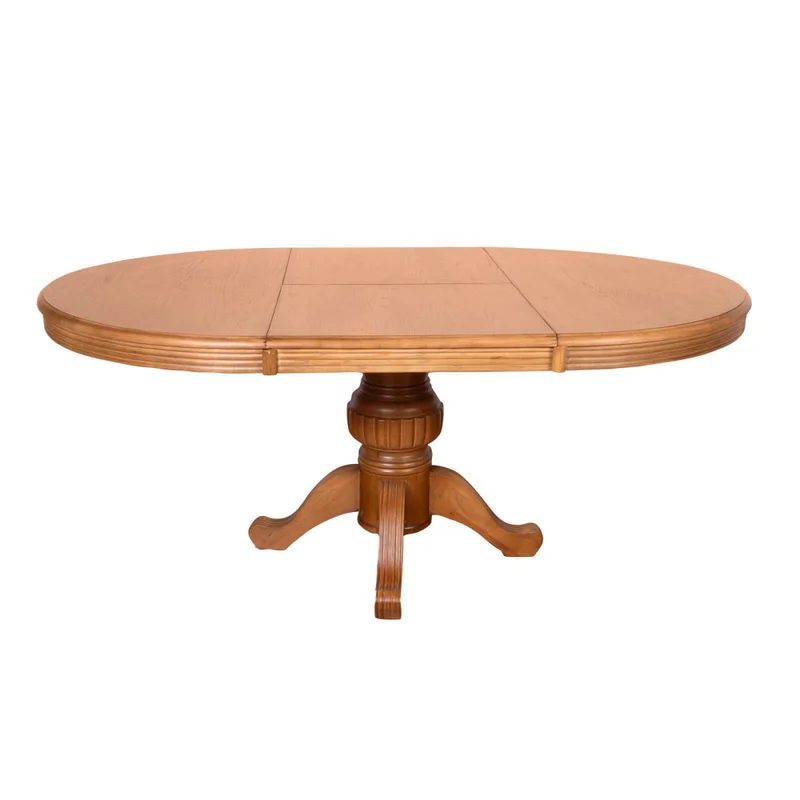 Mesa De Comedor Ext. Madera Marron Colonial en Marrón - Mesas de comedor, Uruguay | Divino, vista 3