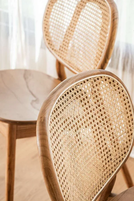 SILLA VILA - OLMO MIEL en Amarillo - Sillas, Uruguay | La Iberica, vista 2