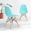 SILLA EAMES COMEDOR CON BASE EN MADERA TURQUESA - Sillas, Uruguay | Decohogar, vista 4 de 4