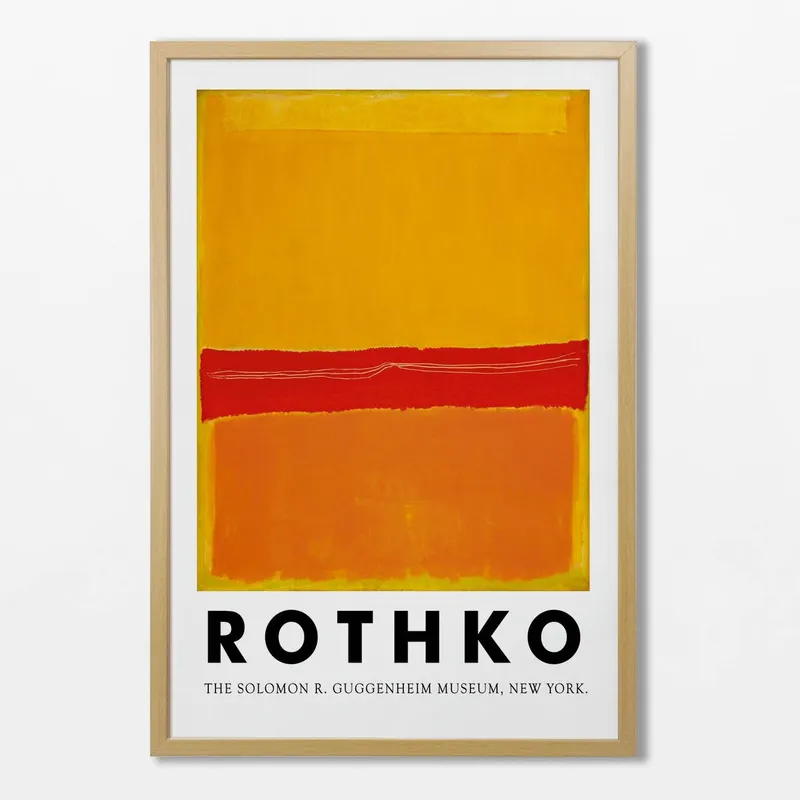 Rothko - No. 5 / No. 22 (1950) en Multicolor - Láminas, Uruguay | La Cuadrería