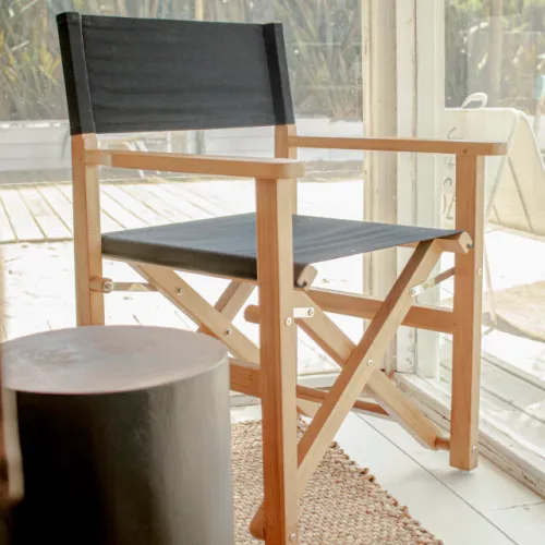 SILLA DIRECTOR en Negro - Sillas, Uruguay | Sentido Jose Ignacio