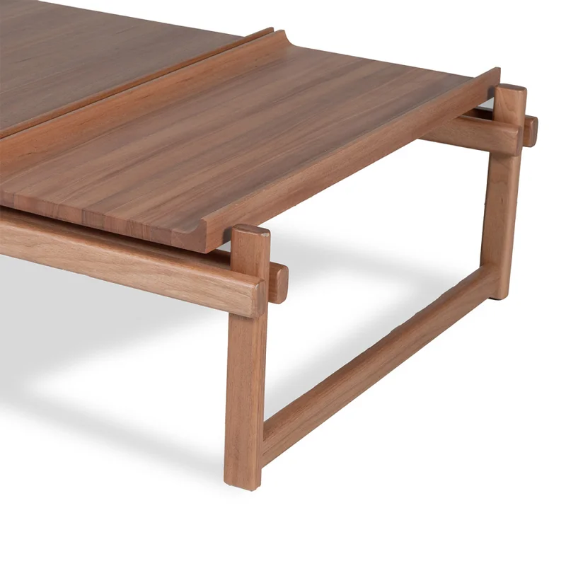 Mesa de Centro Natsu - Madera Natural en Beige - Mesas de living, Uruguay | Nyr, vista 4