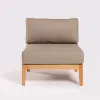 MODULO CANNES ACQUABLOCK FENDI 70x74x66CM JATOBA - Muebles para el exterior, Uruguay | Vinibel, vista 2 de 3