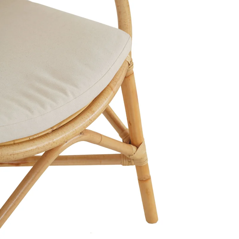 Butaca Rattan Natural-beige Nala Natural en Madera natural - Sillones y sofás, Uruguay | Divino, vista 4