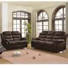 Sillon 2 Cuerpos Sofa Reclinable En Pu Living en Marrón - Sillones y sofás, Uruguay | Soy Hogar, vista 3 de 4