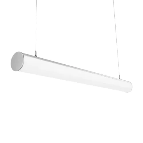 Luminaria Lineal Hannover 72W 240CM Luz Cálida en Gris - Lámparas colgantes, Uruguay | Serlux
