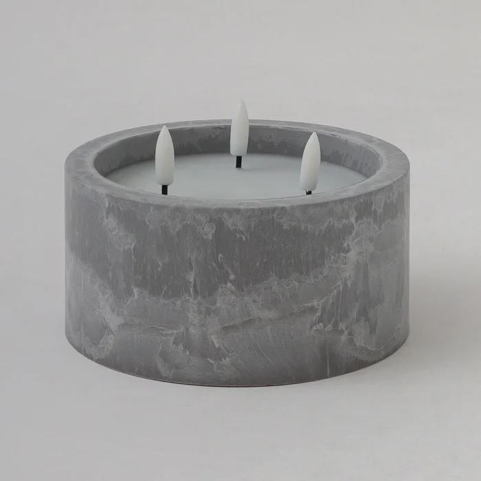 Vela Led Redonda 15 en Gris - Velas y Portavelas, Uruguay | Tiendas Montevideo, vista 3
