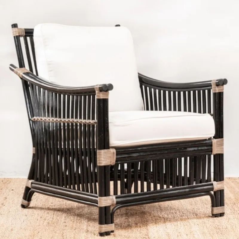 Poltrona Columbus en Negro - Butacas, banquetas y puffs, Uruguay | Aihaus