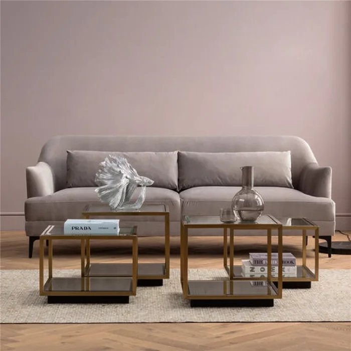 SOFA PROUD 3.C 214x81x86CM GRIS en Gris - Sillones y sofás, Uruguay | Koz, vista 2