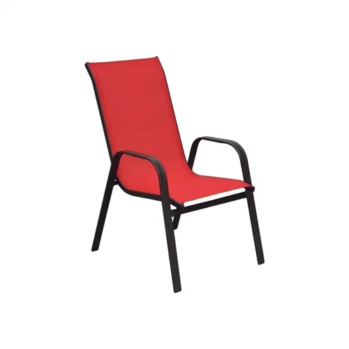 Silla de Textilina metal - Terracota en Rojo - Muebles para el exterior, Uruguay | Rústico Hogar
