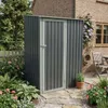 Galpón de Jardín - Joy A Metálico Compacto con Puerta Batiente - 1.27 m² en Gris - Muebles para el exterior, Uruguay | Rústico Hogar, vista 2 de 2