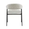 Silla De Comedor Metal-y-tela Gris Camelia en Gris - Sillas, Uruguay | Divino, vista 5 de 5