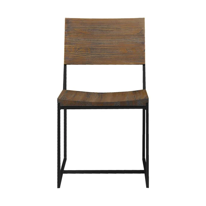 Silla De Comedor Madera-y-metal Marron York en Marrón - Sillas, Uruguay | Divino, vista 3