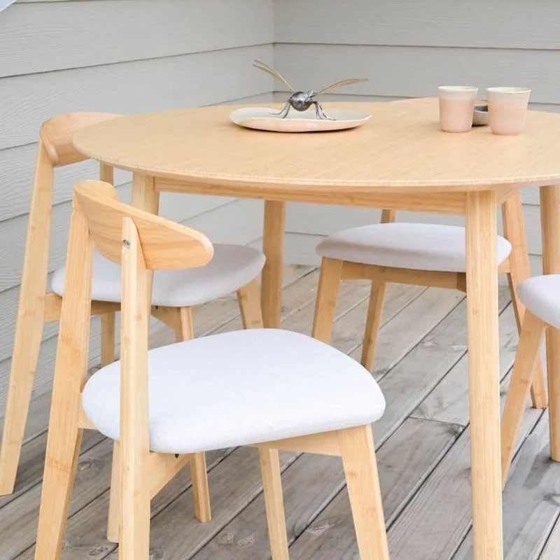 Mesa Malta en Madera natural - Muebles, Uruguay | Uruguay Bamboo, vista 4