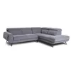 Rinconera Versatile - Tela Microfibra - Chaise Derecho - 6686-7 Gris en Gris - Sillones y sofás, Uruguay | NYR, vista 4 de 7