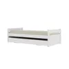 Cama Marinera Doublé 1 Plaza Madera Maciza - Linea Funcional - Blanco en Blanco - Dormitorio, Uruguay | Rústico Hogar, vista 1 de 5