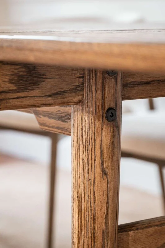 MESA COMEDOR MILANO - ROBLE - 2.45 X 0.90 MTS en Marrón - Mesas de comedor, Uruguay | La Iberica, vista 16