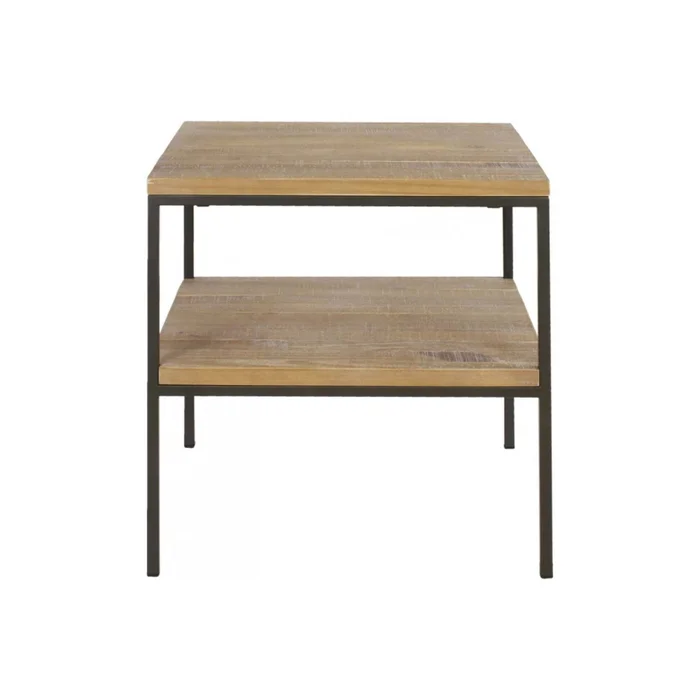 Mesa De Living Lateral - Arrime Madera Natural-beige Madison Natural en Madera natural - Mesas de living, Uruguay | Divino, vista 3