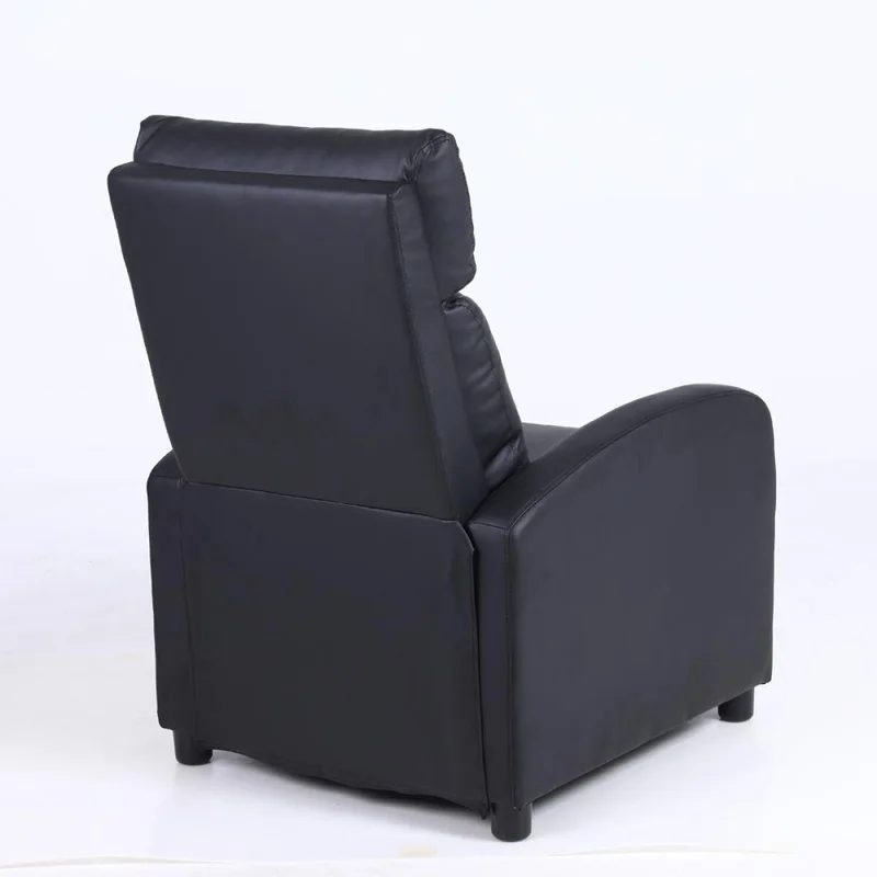 Sillon reclinable 1 cuerpo con masajeador y calefaccion - Negro en Negro - Sillones y sofás, Uruguay | La Cueva Muebles, vista 6