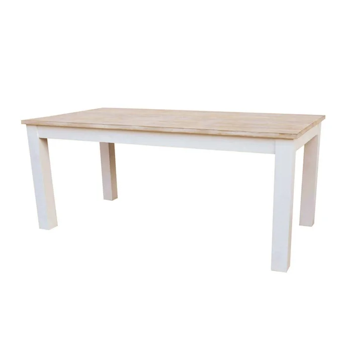 Mesa De Comedor Madera-de-mango Natural-beige Costa en NATURAL BLANCO - Mesas de comedor, Uruguay | Divino, vista 4