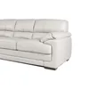Sofá Oxford - Cuero Básico - 3 cuerpos - Arena - (Preventa) en Beige - Sillones y sofás, Uruguay | NYR, vista 3 de 6