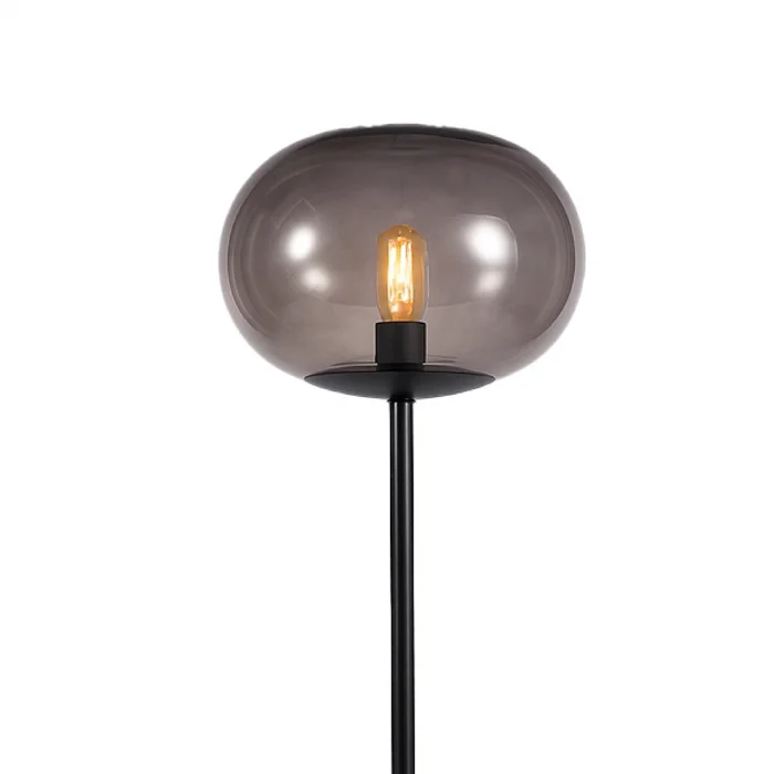 Luminaria de Pie Pireo Negro en Negro - Lámparas de pie, Uruguay | Serlux, vista 2