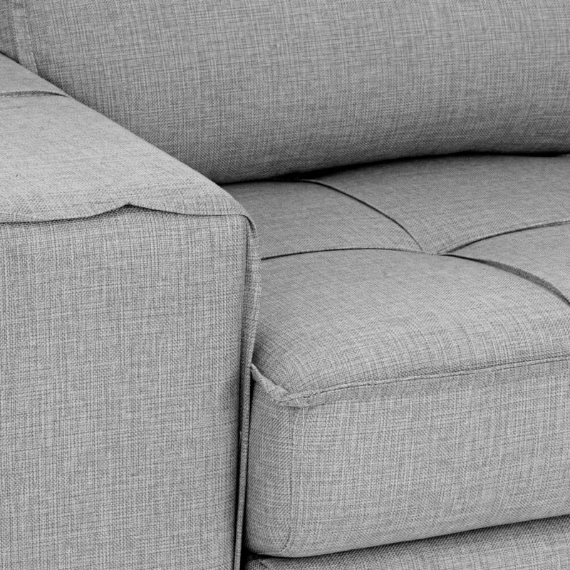 Sillón Cama Brad - 3 Cuerpos - Gris en Gris - Sillones y sofás, Uruguay | Ecowood, vista 3