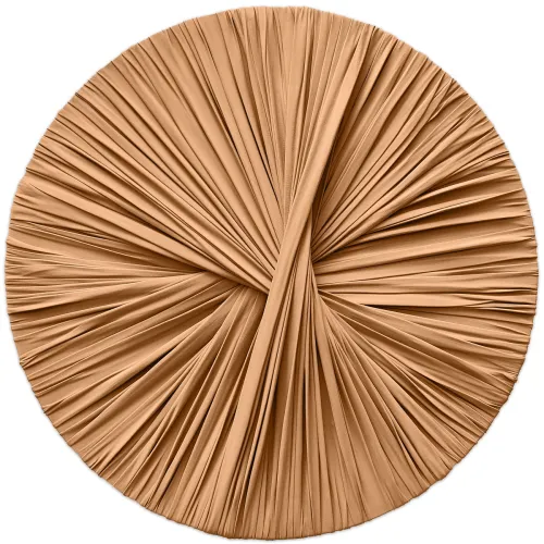 CIRCULO CON ONDAS TEXTURED CANVAS VERDE TERRACOTA en Verde - Decoración de pared, Uruguay | Champagne Home