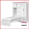 Placard con cama de 1 plaza – Lisboa RG 023 en Blanco - Dormitorio, Uruguay | Punto Unión, vista 2 de 7