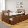 Cama Marinera 1 plaza Pino - Tota 001 - Marron en Marrón - Dormitorio, Uruguay | Rústico Hogar, vista 2 de 2