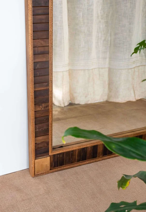 ESPEJO TRAMANDAÍ 210x110 en Madera natural - Espejos, Uruguay | Fundamento Muebles, vista 2
