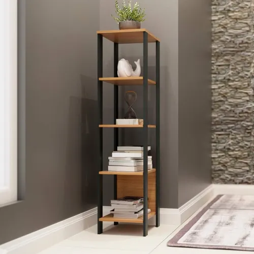 Torre con 5 Estantes 100% MDF - Linea Factory - Bibliotecas, Uruguay | Balton
