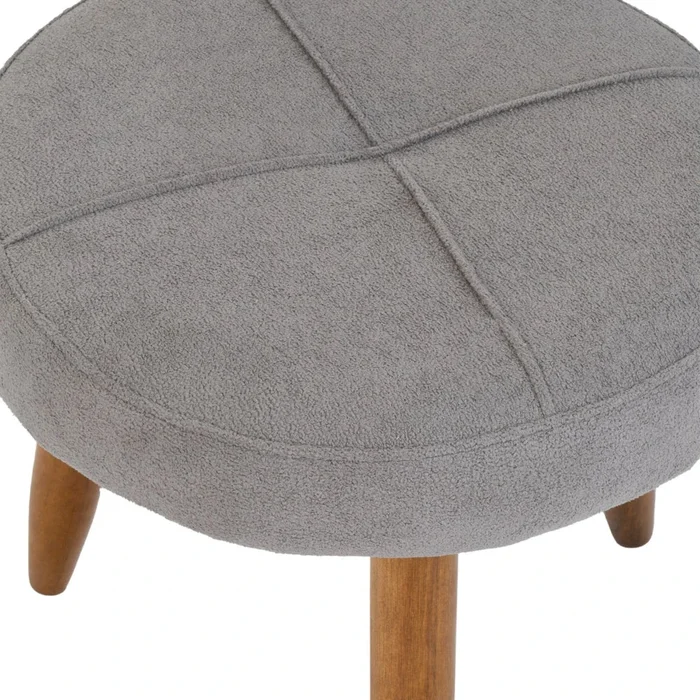 Kit 2 Poltrona + Puff Havana Gris en Beige - Sillones y sofás, Uruguay | Ecowood, vista 8