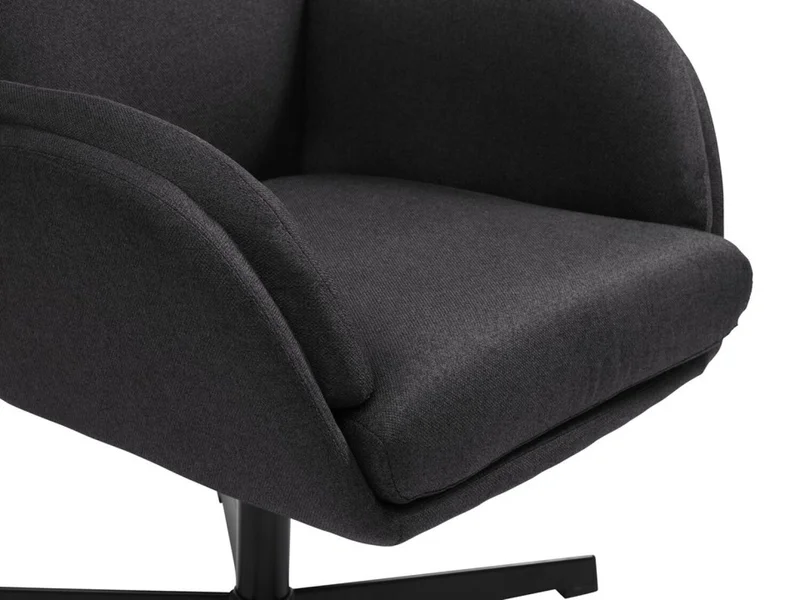 Sillón/apoya pies TANKEDAL 1 cuerpo gris osc en Gris - Butacas, banquetas y puffs, Uruguay | JYSK, vista 3