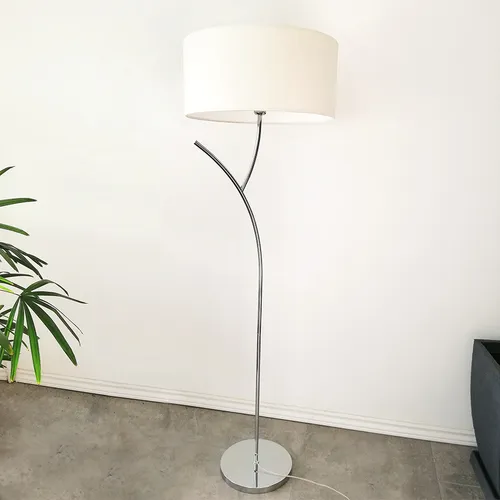 Lámpara de pie Simona en Blanco - Lámparas de pie, Uruguay | Alta Gracia Deco